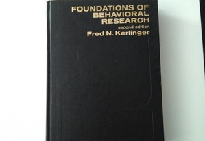 Fred kerlinger - Foundations of behavioral research