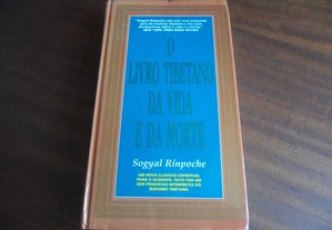 "O Livro Tibetano da Vida e da Morte" de Sogyal Rinpoche - Edição de 1995