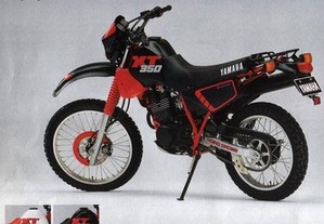 Yamaha XT 350 autocolantes 1991 a 1994 emblemas stickers decal graphics aufkleber pegatinas