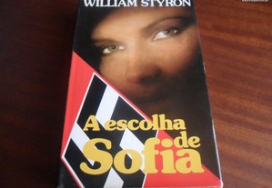 "A Escolha de Sofia" de William Styron - Edição de 1983