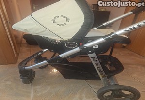 Carrinho de bebé e Ovo - Pierre cardin Vicky - COMO NOVO