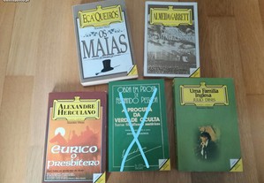 4 Livros de bolso - Clássicos portugueses