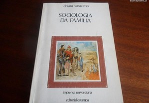 "Sociologia da Família" de Chiara Saraceno
