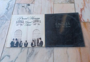 Vinil LP dos Procol Harum e Eagles