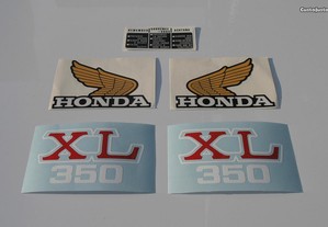Autocolantes Honda xl 125 e xl 250 xl 350 xr