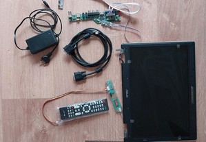 Kit de transformação de ecrã de portátil em tv