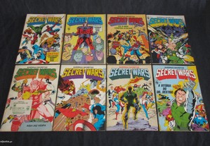 Livros BD Secret Wars Guerras Secretas Marvel 1986