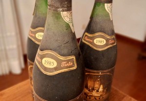 Vinho Tinto DÃO PIPAS Reserva 1985 - 3 garrafas