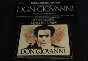 Disco LP Vinil Música Original do Filme Mozart - Losey Don Giovanni