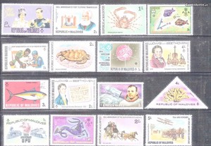 Selos - Republica das Maldives Colecionaveis