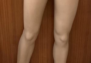 Pernas de manequim masculino, vintage