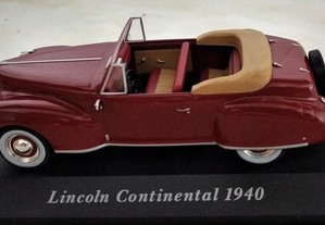 * Miniatura 1:43 "Colecção Carros Clássicos" Lincoln Continental 1940