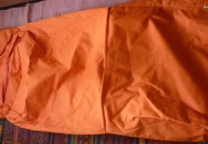 Coberta de sofá cambalhota -dois fechos, tecido impermeável