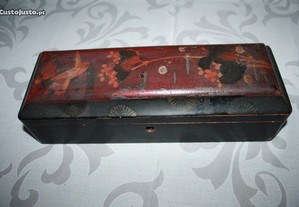 Caixa de madeira charão - antiga China
