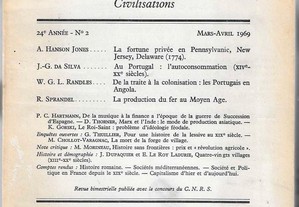 Annales: Économies, Societès, Civilisations, 2, 1969.