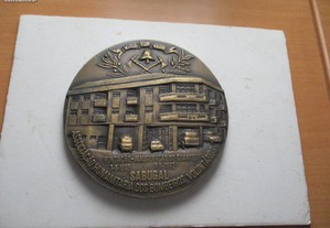Medalha Bombeiros do Sabugal Inauguração do Quartel 90mm Diâmetro