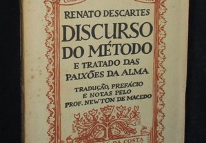 Livro Discurso do Método Descartes Clássicos Sá da Costa