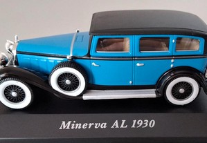 * Miniatura 1:43 "Colecção Carros Clássicos" Minerva Type AL 40 CV 1930