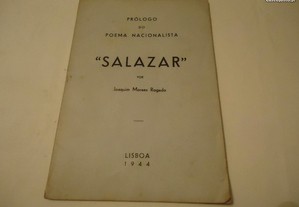 Livro prologo do Poema Nacionalista -Salazar