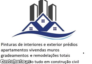 Pinturas exteriores /interiores  remodelações orçamentos 938132308