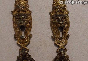 Puxadores Cabeça de Leão - Vintage -