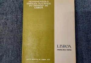 Monumentos e Edifícios Notáveis do Distrito Lisboa-V/1-1973