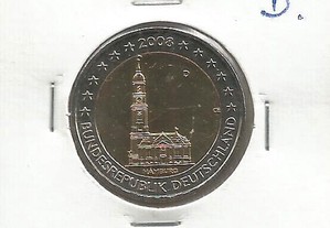 Espadim - Moeda de 2 euro de 2008 - Alemanha