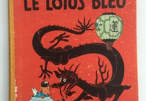 Livro TinTin Le Lotus Blue