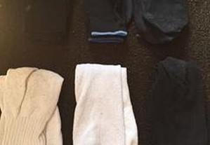 6 pares de meias