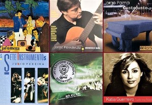 12 CDs - Música Portuguesa - Raros - Muito Bom Estado