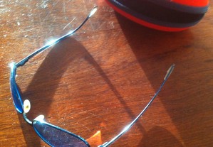 óculos Arnette azul franceses originais impecáveis