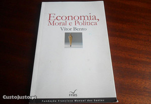 "Economia, Moral e Política" de Vitor Bento