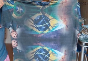 Tshirt com imagens de brasil
