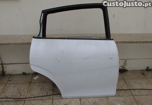 Porta trás direita para Seat Leon 1P (2011) branca 2005-2012