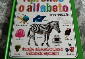 Aprende o Alfabeto - Livro-Puzzle