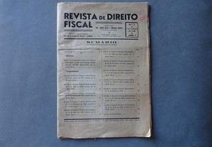Revista de Direito Fiscal nº 1 1948
