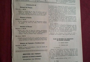 Diário do Governo-Plano dos Uniformes Aduaneiros-1970