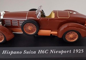 * Miniatura 1:43 "Colecção Carros Clássicos" Hispano Suiza H6C Nieuport (1925) 