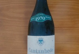 Garrafa Vinho Branco 1970 Cantanhede (RARA