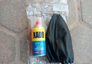 XADO lubrif univer + Fole em pele caixa velocid
