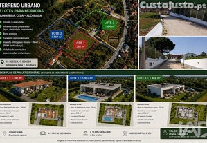 Terreno para construção em Cela