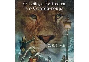LIVRO O Leão, a Feiticeira e o Guarda-Roupa Narnia PNL de C. S. Lewis