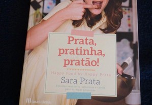 Livro "Prata Pratinha Pratão" de Sara Prata - Os direitos de autor revertem para FUNDAÇÃO do GIL