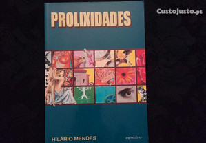Livro raro - Hilário Mendes - Prolixidades