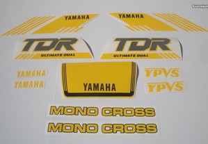 Yamaha TDR 125 250 stickers Autocolantes 1997 1999