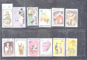 Selos - Republica das Maldives Colecionaveis
