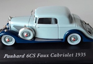 * Miniatura 1:43 "Colecção Carros Clássicos" Panhard 6CS Faux Cabriolet 1935