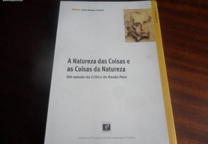 "A Natureza das Coisas e Coisas da Natureza" de Irene Borges-Duarte - 1ª Edição de 2006