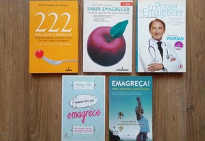 Livros sobre saúde / nutrição (portes grátis)