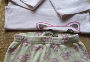 Pijama 100% Algodão Hello Kitty In Extenso 6 Anos
